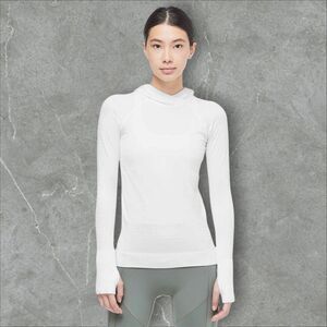 Lululemon Rest Less White Running Yoga Hoodie (First Release) - Size 6